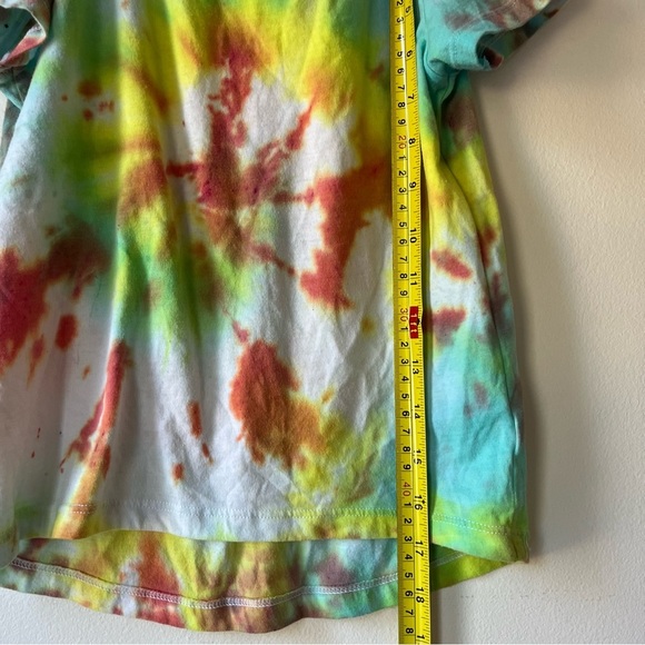 Old Navy Girls Tie Dye T-Shirt & Cropped Leggings Set Size Small 6-7 Rainbow - Picture 7 of 12